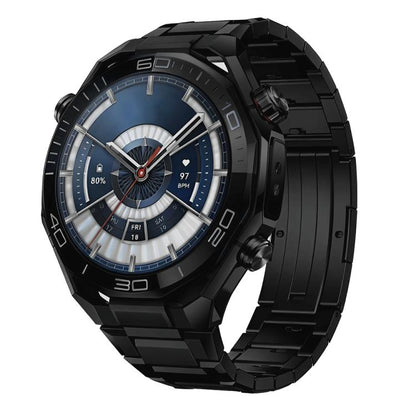 Folding Buckle Detachable Titanium Alloy Watch Band, 22mm