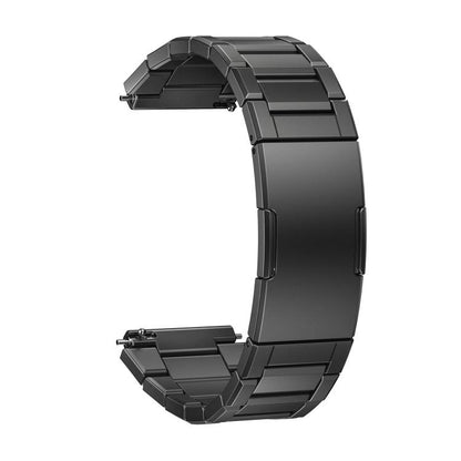 Folding Buckle Detachable Titanium Alloy Watch Band, 22mm
