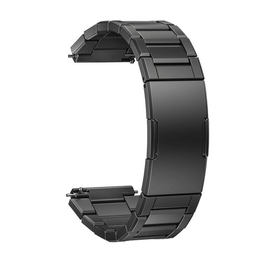 Folding Buckle Detachable Titanium Alloy Watch Band, 22mm