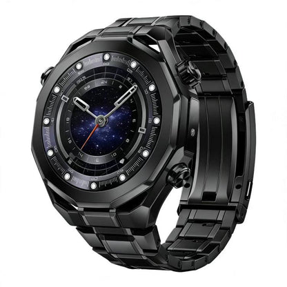 Five Beads Adjustable Buckle Detachable Titanium Alloy Watch Band, 22mm