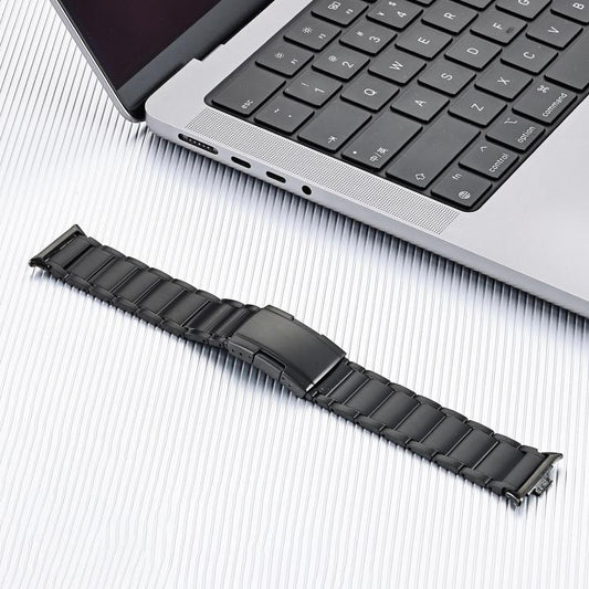 Three Beads Turtle Buckle Titanium Alloy Watch Band, For Xiaomi Band 10 Pro / Redmi Watch 6 / 5