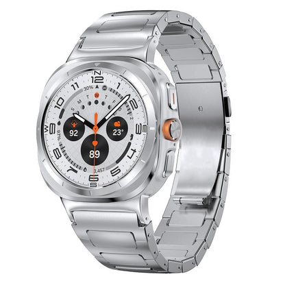 I-Shaped Flat Buckle Stainless Steel Watch Band, For Samsung Galaxy Ultra 47mm / Ultra 2025