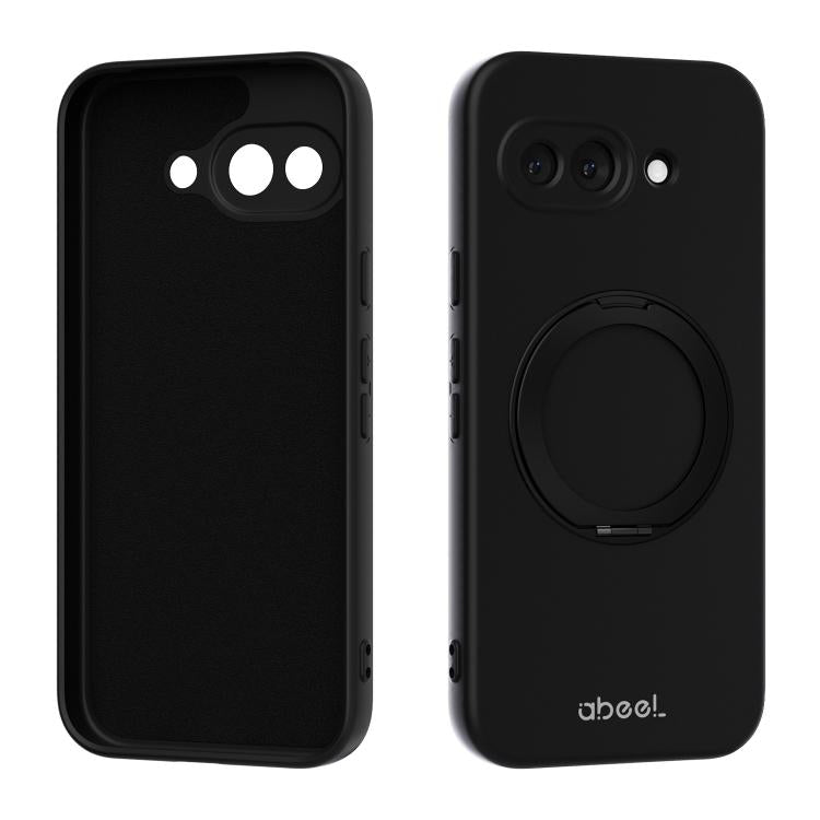 ABEEL Skin-friendly Feel Magnetic Liquid Silicone Phone Case with Holder, For Google Pixel 10a, For Google Pixel 10 Pro XL, For Google Pixel 10 / 10 Pro, For Google Pixel 9a, For Google Pixel 9 Pro XL, For Google Pixel 9 Pro, For Google Pixel 9