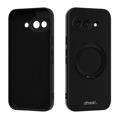 ABEEL Skin-friendly Feel Magnetic Liquid Silicone Phone Case with Holder, For Google Pixel 10a, For Google Pixel 10 Pro XL, For Google Pixel 10 / 10 Pro, For Google Pixel 9a, For Google Pixel 9 Pro XL, For Google Pixel 9 Pro, For Google Pixel 9