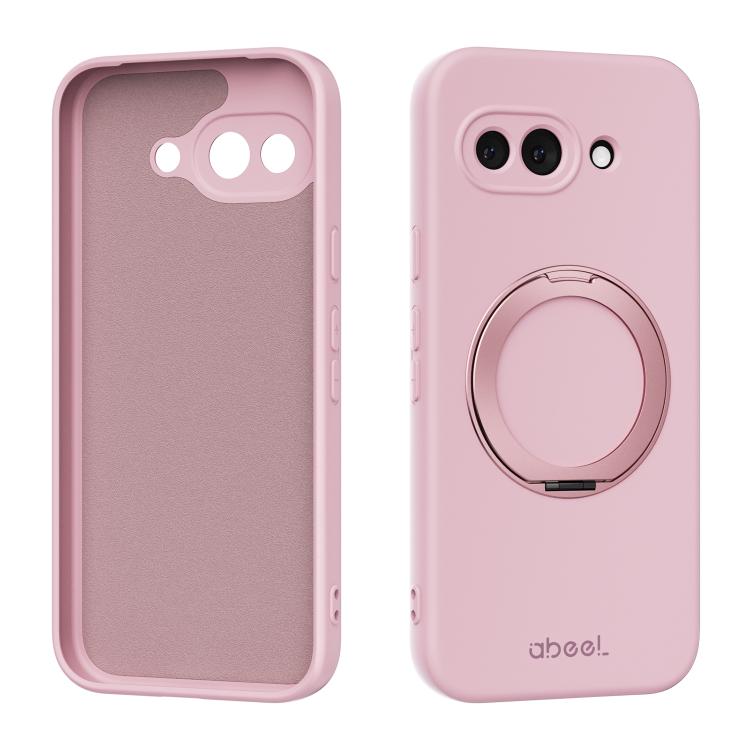 ABEEL Skin-friendly Feel Magnetic Liquid Silicone Phone Case with Holder, For Google Pixel 10a, For Google Pixel 10 Pro XL, For Google Pixel 10 / 10 Pro, For Google Pixel 9a, For Google Pixel 9 Pro XL, For Google Pixel 9 Pro, For Google Pixel 9