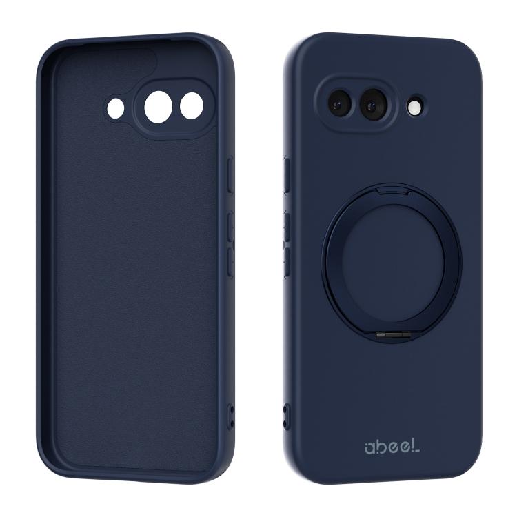 ABEEL Skin-friendly Feel Magnetic Liquid Silicone Phone Case with Holder, For Google Pixel 10a, For Google Pixel 10 Pro XL, For Google Pixel 10 / 10 Pro, For Google Pixel 9a, For Google Pixel 9 Pro XL, For Google Pixel 9 Pro, For Google Pixel 9