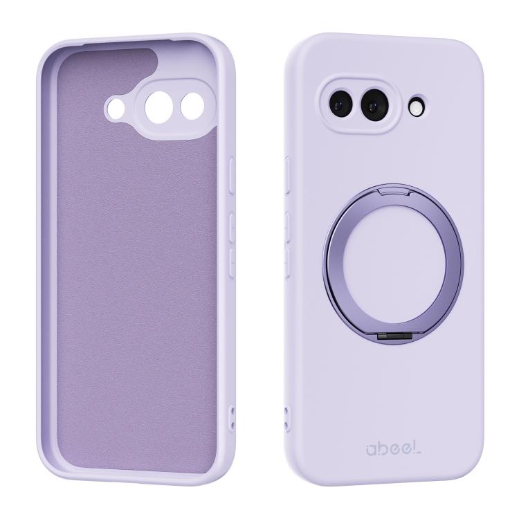 ABEEL Skin-friendly Feel Magnetic Liquid Silicone Phone Case with Holder, For Google Pixel 10a, For Google Pixel 10 Pro XL, For Google Pixel 10 / 10 Pro, For Google Pixel 9a, For Google Pixel 9 Pro XL, For Google Pixel 9 Pro, For Google Pixel 9