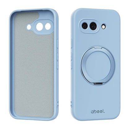 ABEEL Skin-friendly Feel Magnetic Liquid Silicone Phone Case with Holder, For Google Pixel 10a, For Google Pixel 10 Pro XL, For Google Pixel 10 / 10 Pro, For Google Pixel 9a, For Google Pixel 9 Pro XL, For Google Pixel 9 Pro, For Google Pixel 9