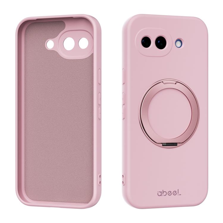 ABEEL Skin-friendly Feel Magnetic Liquid Silicone Phone Case with Holder, For Google Pixel 10a, For Google Pixel 10 Pro XL, For Google Pixel 10 / 10 Pro, For Google Pixel 9a, For Google Pixel 9 Pro XL, For Google Pixel 9 Pro, For Google Pixel 9