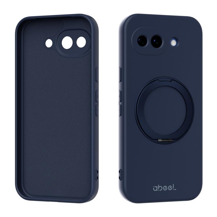 ABEEL Skin-friendly Feel Magnetic Liquid Silicone Phone Case with Holder, For Google Pixel 10a, For Google Pixel 10 Pro XL, For Google Pixel 10 / 10 Pro, For Google Pixel 9a, For Google Pixel 9 Pro XL, For Google Pixel 9 Pro, For Google Pixel 9