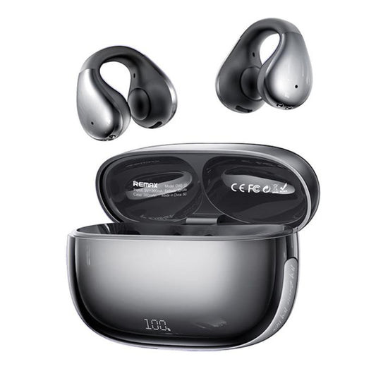 Écouteurs Bluetooth stéréo sans fil avec clip, musique et appels, REMAX OWS-10, OWS-10