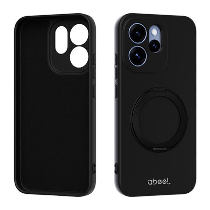 ABEEL Skin-friendly Feel Magnetic Liquid Silicone Phone Case with Holder, For OPPO Find X9 Ultra 5G, For OPPO Reno15 F 5G Global, For OPPO Reno15 Pro Max 5G Global, For OPPO Reno15 Pro 5G Global, For OPPO Reno15 5G Global, For OPPO Find X9             ...