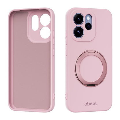 ABEEL Skin-friendly Feel Magnetic Liquid Silicone Phone Case with Holder, For OPPO Find X9 Ultra 5G, For OPPO Reno15 F 5G Global, For OPPO Reno15 Pro Max 5G Global, For OPPO Reno15 Pro 5G Global, For OPPO Reno15 5G Global, For OPPO Find X9             ...
