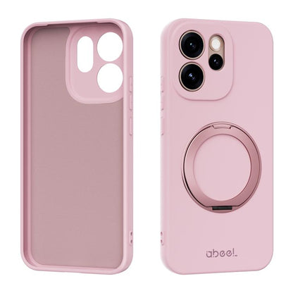 ABEEL Skin-friendly Feel Magnetic Liquid Silicone Phone Case with Holder, For OPPO Find X9 Ultra 5G, For OPPO Reno15 F 5G Global, For OPPO Reno15 Pro Max 5G Global, For OPPO Reno15 Pro 5G Global, For OPPO Reno15 5G Global, For OPPO Find X9             ...