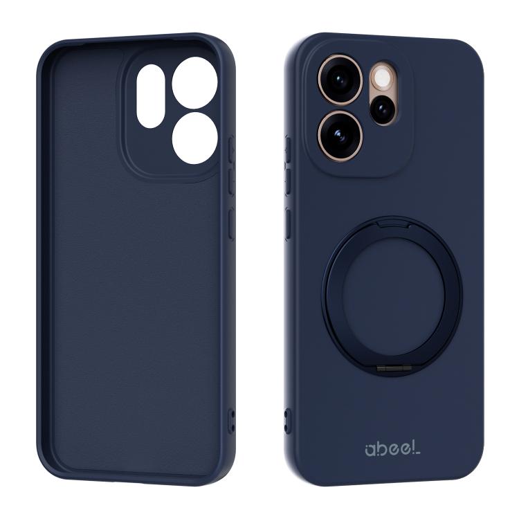 ABEEL Skin-friendly Feel Magnetic Liquid Silicone Phone Case with Holder, For OPPO Find X9 Ultra 5G, For OPPO Reno15 F 5G Global, For OPPO Reno15 Pro Max 5G Global, For OPPO Reno15 Pro 5G Global, For OPPO Reno15 5G Global, For OPPO Find X9             ...