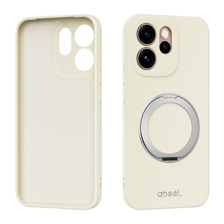 ABEEL Skin-friendly Feel Magnetic Liquid Silicone Phone Case with Holder, For OPPO Find X9 Ultra 5G, For OPPO Reno15 F 5G Global, For OPPO Reno15 Pro Max 5G Global, For OPPO Reno15 Pro 5G Global, For OPPO Reno15 5G Global, For OPPO Find X9             ...