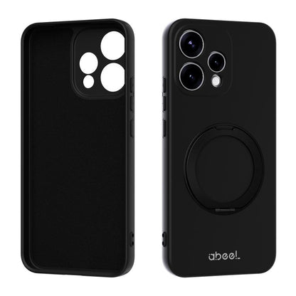 ABEEL Skin-friendly Feel Magnetic Liquid Silicone Phone Case with Holder, For OPPO Find X9 Ultra 5G, For OPPO Reno15 F 5G Global, For OPPO Reno15 Pro Max 5G Global, For OPPO Reno15 Pro 5G Global, For OPPO Reno15 5G Global, For OPPO Find X9             ...