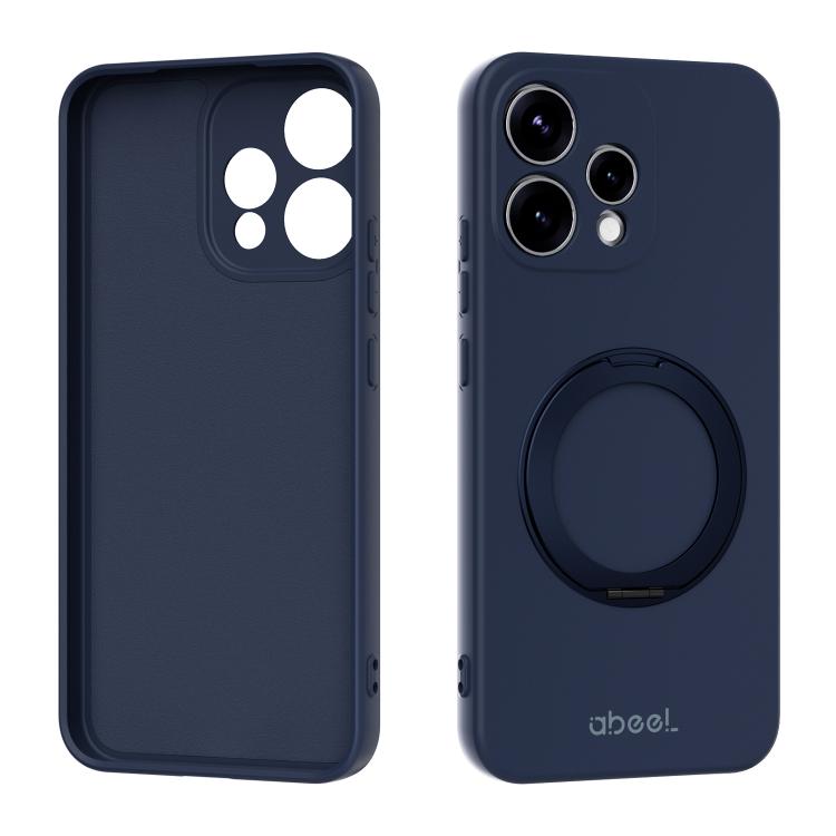 ABEEL Skin-friendly Feel Magnetic Liquid Silicone Phone Case with Holder, For OPPO Find X9 Ultra 5G, For OPPO Reno15 F 5G Global, For OPPO Reno15 Pro Max 5G Global, For OPPO Reno15 Pro 5G Global, For OPPO Reno15 5G Global, For OPPO Find X9             ...