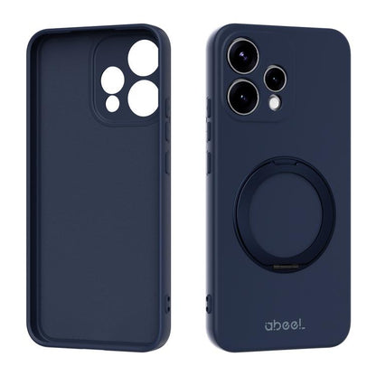 ABEEL Skin-friendly Feel Magnetic Liquid Silicone Phone Case with Holder, For OPPO Find X9 Ultra 5G, For OPPO Reno15 F 5G Global, For OPPO Reno15 Pro Max 5G Global, For OPPO Reno15 Pro 5G Global, For OPPO Reno15 5G Global, For OPPO Find X9             ...