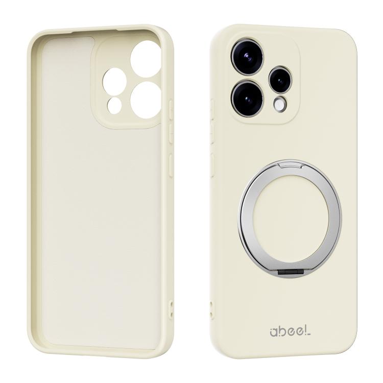 ABEEL Skin-friendly Feel Magnetic Liquid Silicone Phone Case with Holder, For OPPO Find X9 Ultra 5G, For OPPO Reno15 F 5G Global, For OPPO Reno15 Pro Max 5G Global, For OPPO Reno15 Pro 5G Global, For OPPO Reno15 5G Global, For OPPO Find X9             ...