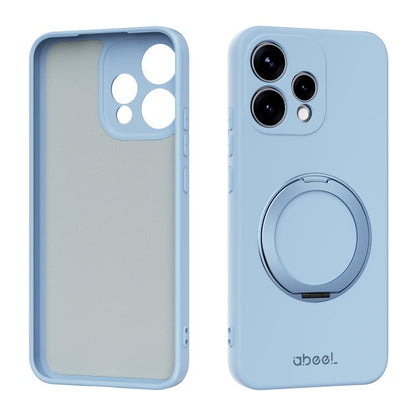 ABEEL Skin-friendly Feel Magnetic Liquid Silicone Phone Case with Holder, For OPPO Find X9 Ultra 5G, For OPPO Reno15 F 5G Global, For OPPO Reno15 Pro Max 5G Global, For OPPO Reno15 Pro 5G Global, For OPPO Reno15 5G Global, For OPPO Find X9             ...