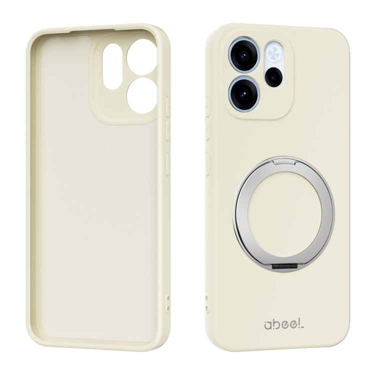 ABEEL Skin-friendly Feel Magnetic Liquid Silicone Phone Case with Holder, For OPPO Find X9 Ultra 5G, For OPPO Reno15 F 5G Global, For OPPO Reno15 Pro Max 5G Global, For OPPO Reno15 Pro 5G Global, For OPPO Reno15 5G Global, For OPPO Find X9             ...