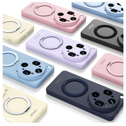 ABEEL Skin-friendly Feel Magnetic Liquid Silicone Phone Case with Holder, For OPPO Find X9 Ultra 5G, For OPPO Reno15 F 5G Global, For OPPO Reno15 Pro Max 5G Global, For OPPO Reno15 Pro 5G Global, For OPPO Reno15 5G Global, For OPPO Find X9             ...