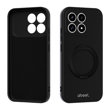 ABEEL Skin-friendly Feel Magnetic Liquid Silicone Phone Case with Holder, For Redmi K90/Poco F8 Pro 5G, For Redmi K90 Pro Max