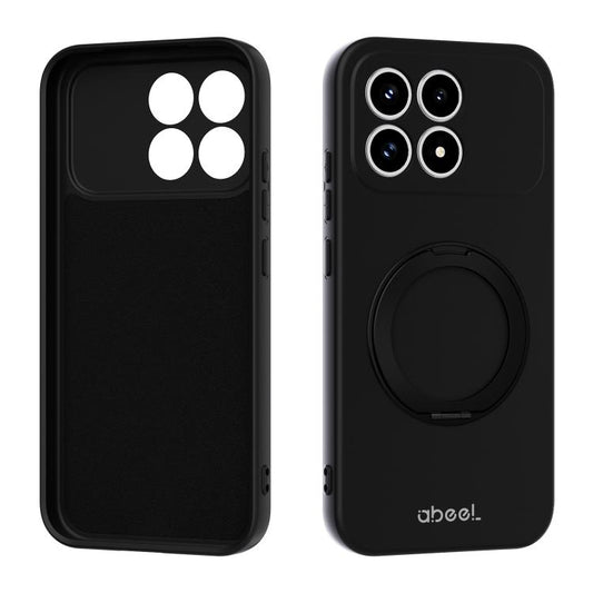 ABEEL Skin-friendly Feel Magnetic Liquid Silicone Phone Case with Holder, For Redmi K90/Poco F8 Pro 5G, For Redmi K90 Pro Max
