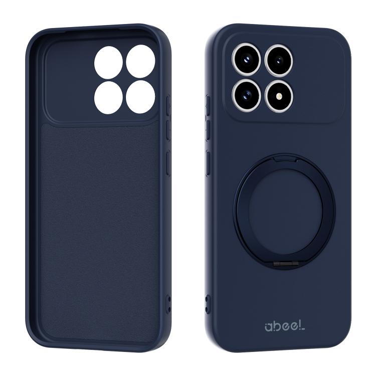 ABEEL Skin-friendly Feel Magnetic Liquid Silicone Phone Case with Holder, For Redmi K90/Poco F8 Pro 5G, For Redmi K90 Pro Max