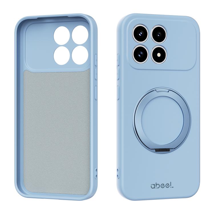 ABEEL Skin-friendly Feel Magnetic Liquid Silicone Phone Case with Holder, For Redmi K90/Poco F8 Pro 5G, For Redmi K90 Pro Max