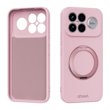 ABEEL Skin-friendly Feel Magnetic Liquid Silicone Phone Case with Holder, For Redmi K90/Poco F8 Pro 5G, For Redmi K90 Pro Max
