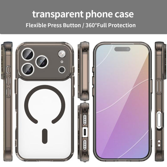 PC Hybrid TPU Airbag Shockproof MagSafe Phone Case, For iPhone 18 Pro, For iPhone 18 Pro Max, For iPhone 17e / 16e, For iPhone 17 Pro Max, For iPhone 17 Pro, For iPhone 17, For iPhone Air, For iPhone 16 Pro Max, For iPhone 16 Pro, For iPhone 16 Plus   ...