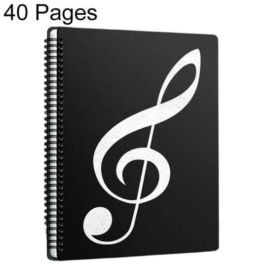 Expandable Non-reflective Piano Music Sheet Binder Folder, Black 40 Pages with Index Tabs & Pen, Black 60 Pages with Index Tabs & Pen, Blue 20 Pages with Index Tabs & Pen, Pink 20 Pages with Index Tabs & Pen, Black 20 Pages with Index Tabs & Pen