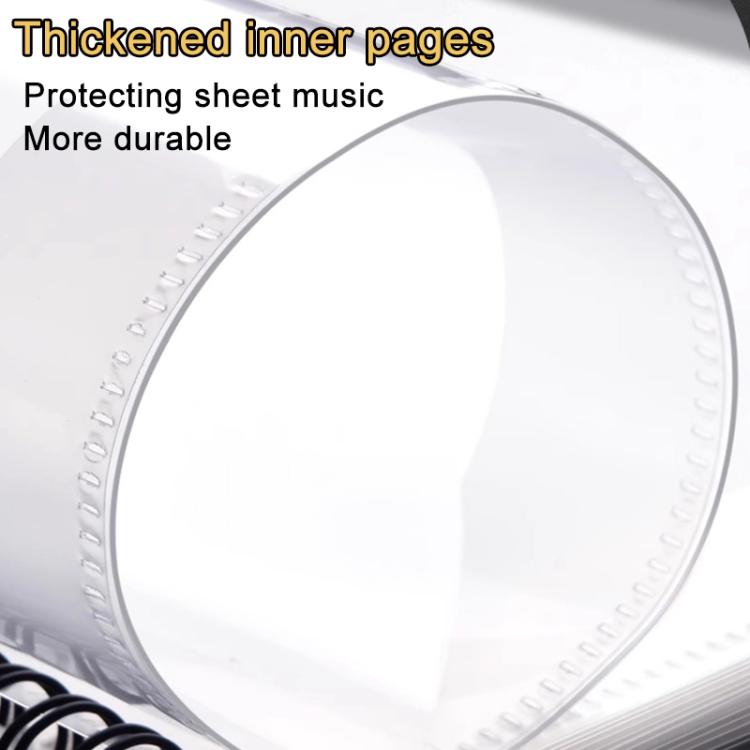 Expandable Non-reflective Piano Music Sheet Binder Folder, Black 40 Pages with Index Tabs & Pen, Blue 40 Pages with Index Tabs & Pen, Black 60 Pages with Index Tabs & Pen, Green 60 Pages with Index Tabs & Pen, Pink 60 Pages with Index Tabs & Pen       ...