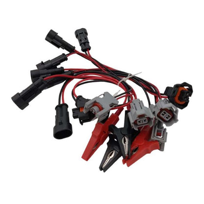 7pcs / Pack Common Rail Injector Tester Cable for Bosch Denso Delphi Siemens Nozzle Adapter Plug Cables