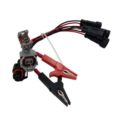 7pcs / Pack Common Rail Injector Tester Cable for Bosch Denso Delphi Siemens Nozzle Adapter Plug Cables