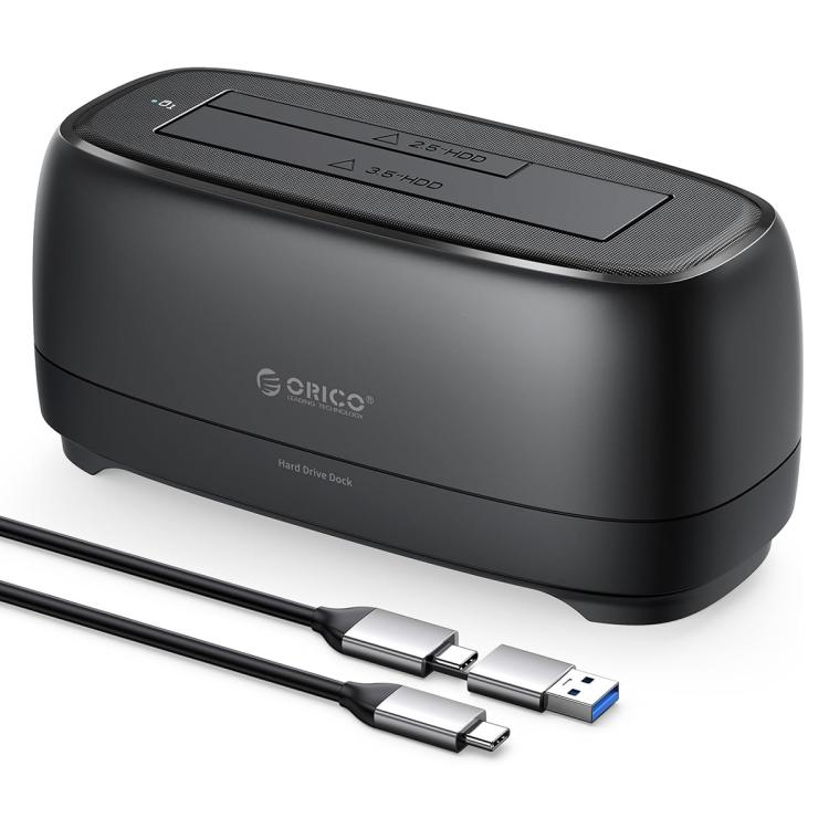 ORICO DD18C3 2.5 / 3.5 inch HDD / SSD SATA Single Bay Drive Docking Station, EU Plug, UK Plug, US Plug