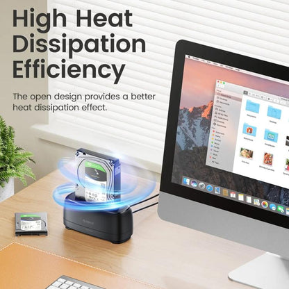 ORICO DD18C3 2.5 / 3.5 inch HDD / SSD SATA Single Bay Drive Docking Station, EU Plug, UK Plug, US Plug