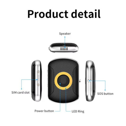 FA29C 4G GPS Location Tracker Anti-loss Device for The Elderly Children Pets, Asia / EU / Africa Version, American Version