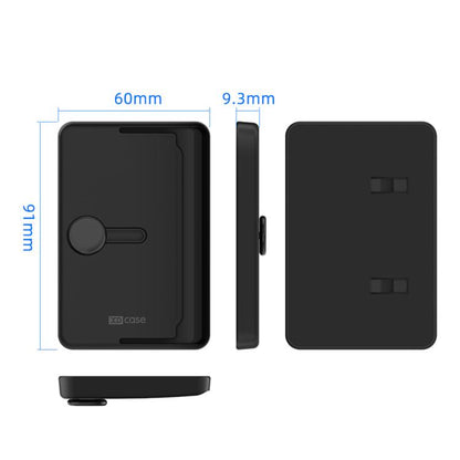 XDcase Side-Push Magnetic 3-Card Holder For iPhone / Galaxy & More