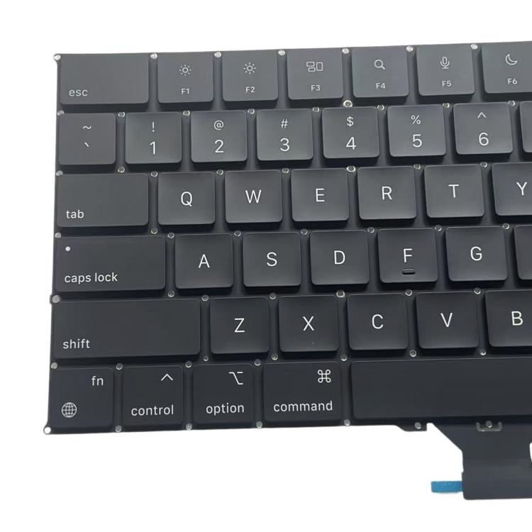 US Version Keyboard, For MacBook Pro 16.2 2024 M4 Pro A3186, For MacBook Pro 16.2 2024 M4 Pro A3403, For MacBook Pro 14.2 2024 M4 A3401, For MacBook Pro 14.2 2024 M4 A3185