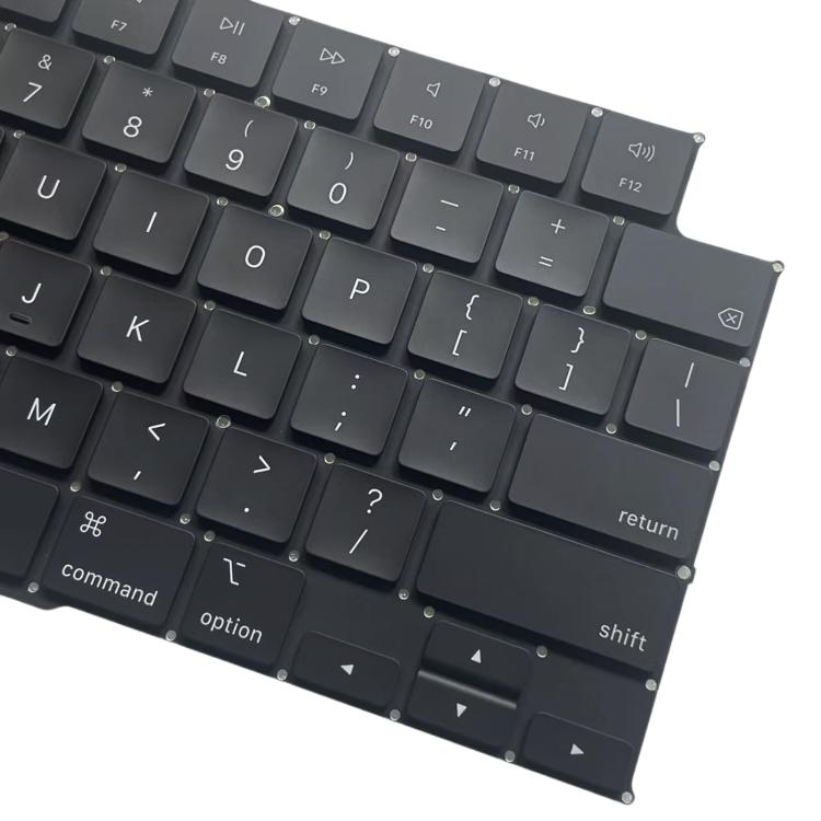 US Version Keyboard, For MacBook Pro 16.2 2024 M4 Pro A3186, For MacBook Pro 16.2 2024 M4 Pro A3403, For MacBook Pro 14.2 2024 M4 A3401, For MacBook Pro 14.2 2024 M4 A3185