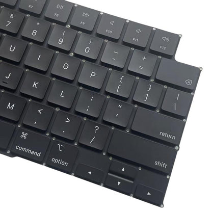 US Version Keyboard, For MacBook Pro 16.2 2024 M4 Pro A3186, For MacBook Pro 16.2 2024 M4 Pro A3403, For MacBook Pro 14.2 2024 M4 A3401, For MacBook Pro 14.2 2024 M4 A3185