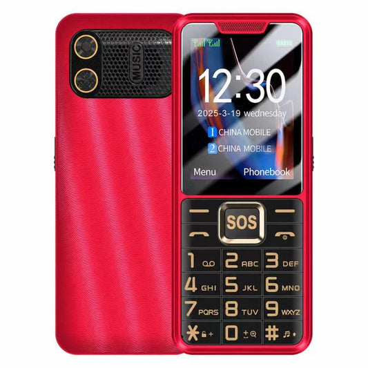 YEEMI K3+ 4G Keypad Phone, 2.4 inch, LED Flashlight, Big Keyboard Big Fonts, SOS, Network: 4G, Dual SIM