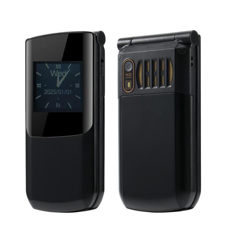 S7 4G Flip Keypad Phone, 2.4 inch + 1.44 inch, 4800mAh Battery, LED ...