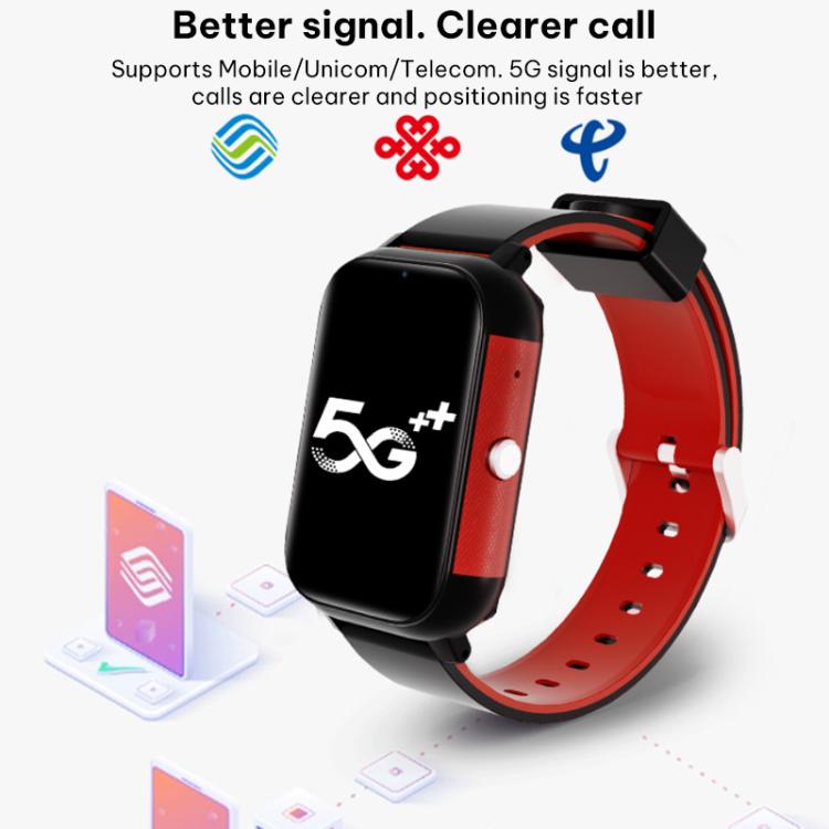 Montre intelligente pour enfants FA96 avec écran de 1,57 pouces, réseau 4G et suivi GPS