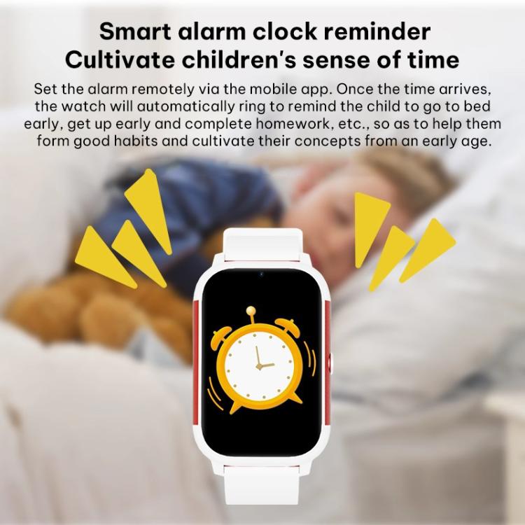 Montre intelligente pour enfants FA96 avec écran de 1,57 pouces, réseau 4G et suivi GPS
