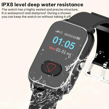 FA96S 1.0-inch Screen 4G Network GPS Tracking Elderly Care Smart Watch, Eurasia-Africa Version, American Version