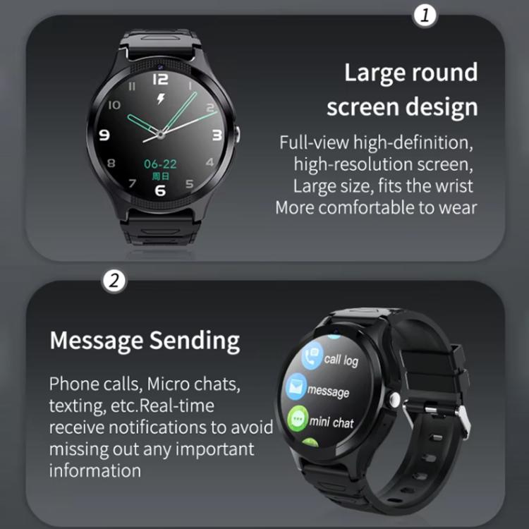 FA103 1.28-inch Screen 4G Network GPS Tracking Kids Smart Watch